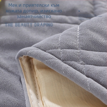 Нощно покривало, едноцветно, жакардово, модерно, минималистично, за спалня, свалящо се и перещо, велурено меко покривало, прахозащитно покривало, персонализиране