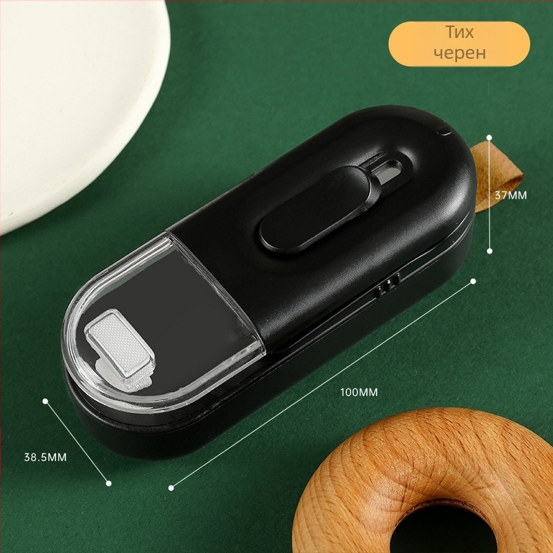 Мини запечатваща машина, малка домакинска батерия, запечатваща машина, отваряне и запечатване на торбички за хранителни закуски, интегрирана пластмасова запечатваща машина, външна търговия