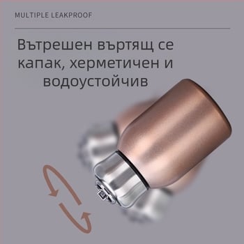 Преносима термо чаша от неръждаема стомана 304, мини, малка, пухкава, с висока цветна стойност, малка чаша за корем, обикновен пръстен за кацане, джобна чаша