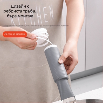 Дръжка за уок, топлоизолационен капак против изгаряне, лопата за уок, високотемпературна силиконова дръжка за врата, ръкавици, многофункционална универсална дръжка