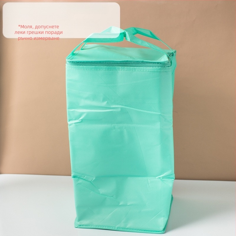 Изолационна торбичка за торта, специална хладилна торбичка за вкъщи, чанта, удебелена нетъкана торбичка за доставка от алуминиево фолио, малки и големи опаковки