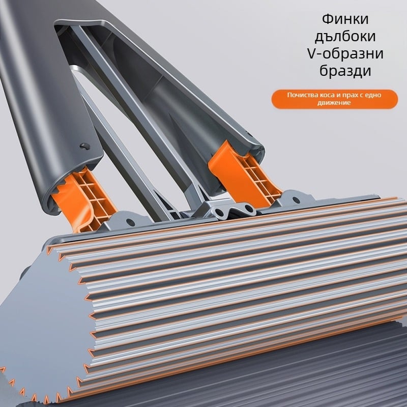 Jia Helper Collodion Mop Household One-Mop Clean Absorbent Mop 2025 Нов сгънат Collodion Mop за под