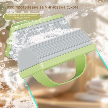 Патентована домакинска мини моп за настолни компютри, силно абсорбираща вода, почистваща кухненска гъба за дезинфекция, почистваща кърпичка, ръчна абсорбираща памук