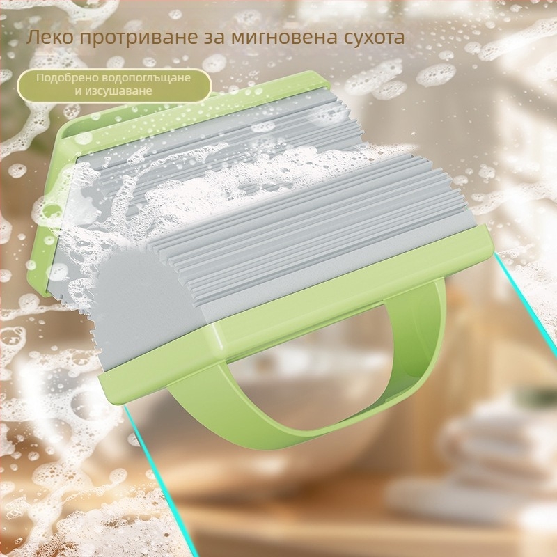 Патентована домакинска мини моп за настолни компютри, силно абсорбираща вода, почистваща кухненска гъба за дезинфекция, почистваща кърпичка, ръчна абсорбираща памук