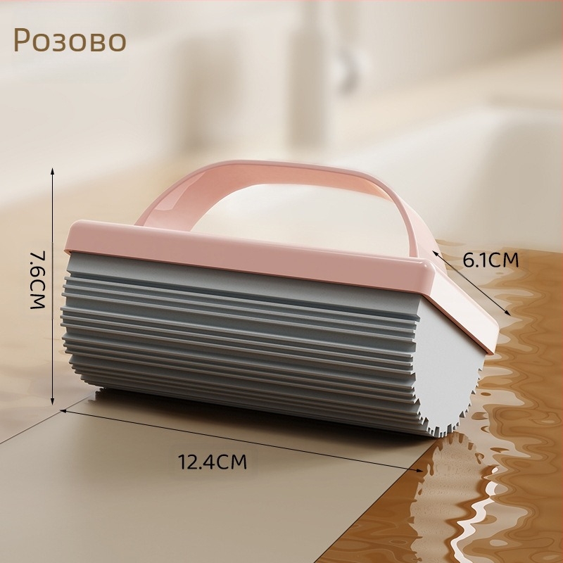 Патентована домакинска мини моп за настолни компютри, силно абсорбираща вода, почистваща кухненска гъба за дезинфекция, почистваща кърпичка, ръчна абсорбираща памук