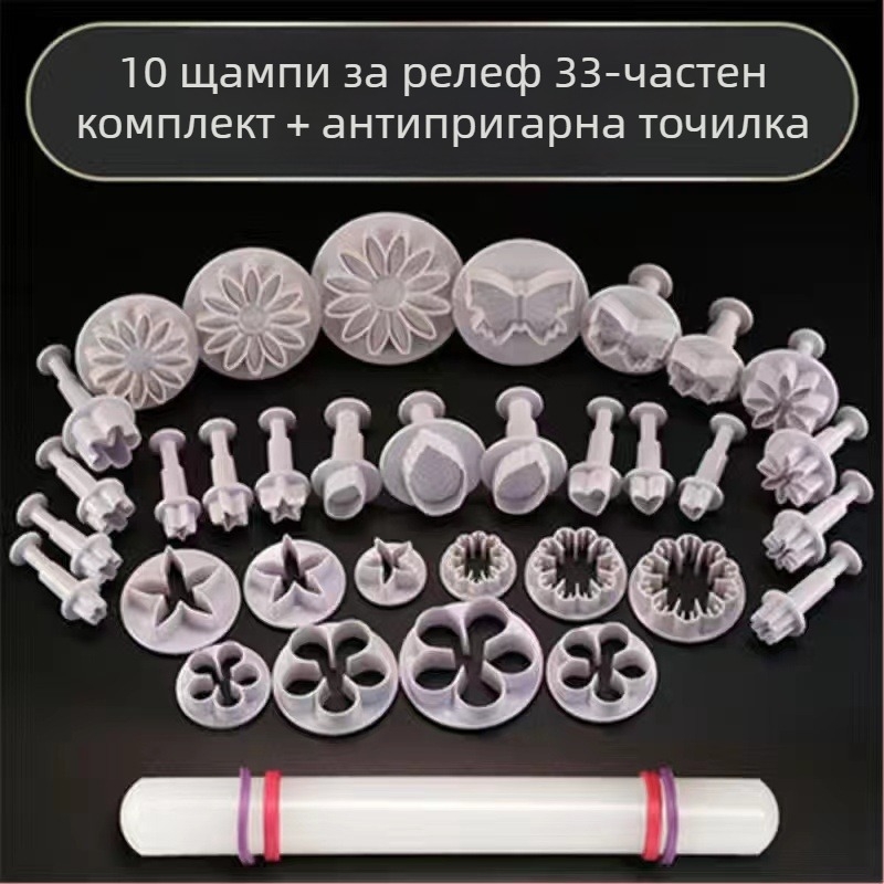 Форма за приготвяне на задушени кифлички, задушени кифлички, релефни анимационни задушени кифлички, печат на форми за допълнителна храна, моделиране на цветни шарки, юфка, струговане на захар