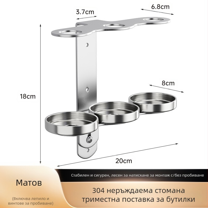 304 дозатор за сапун от неръждаема стомана, неперфориран хотелски тоалетен душ гел, дезинфектант за ръце, преса за трансграничен износ