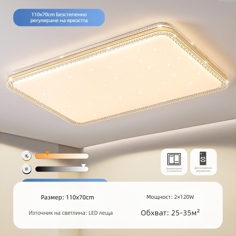 LED таванна лампа, лампа за спалня, семпла модерна лампа за хол, кръгла стая, кабинет, балкон, пътека, нова лампа