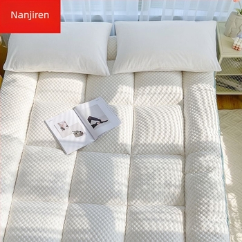 Nanjiren зимен удебелен топъл калъф за легло, чаршаф, матрак, матрак, мека възглавница, домакински единичен двоен мека възглавница