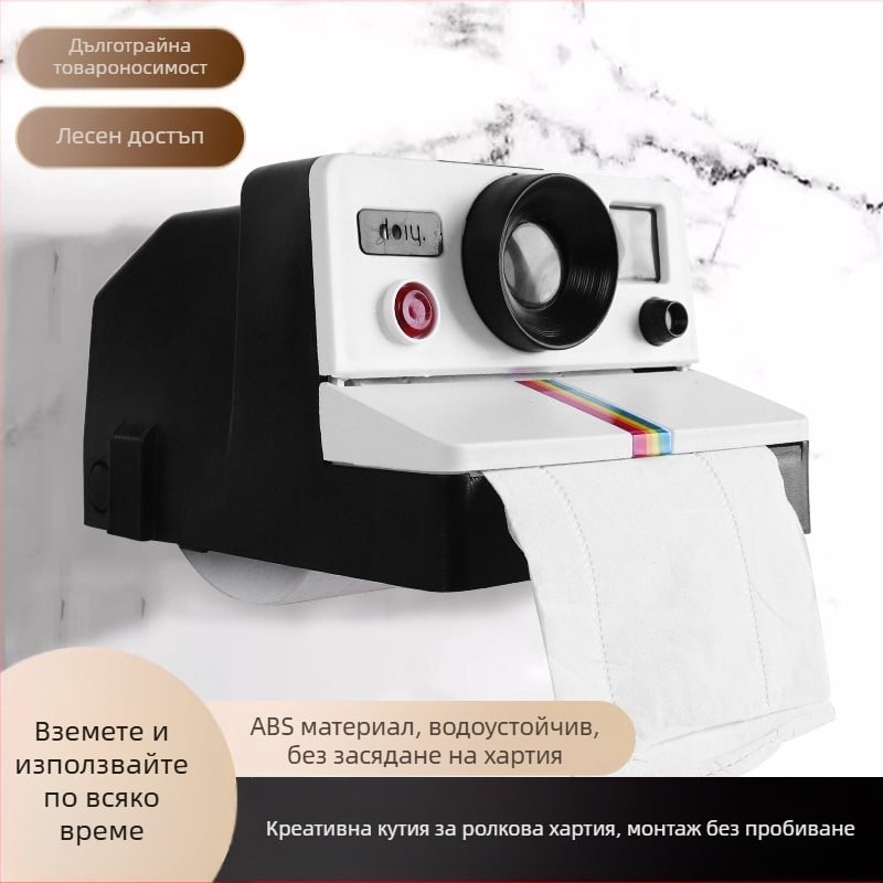 Кутия за съхранение на салфетки, нова кутия за салфетки за фотоапарат, тоалетна, пластмаса, баня, креативен дом, нови експлозивни продукти