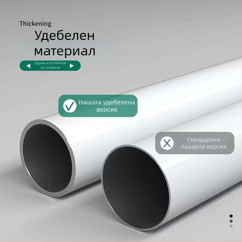 Телескопична пръчка без пробиване, пръчка за закачалка за дрехи, стойка за тоалетна в банята, пръчка за завеси за душ, пръчка за завеси за спалня, опорна пръчка за гардероб