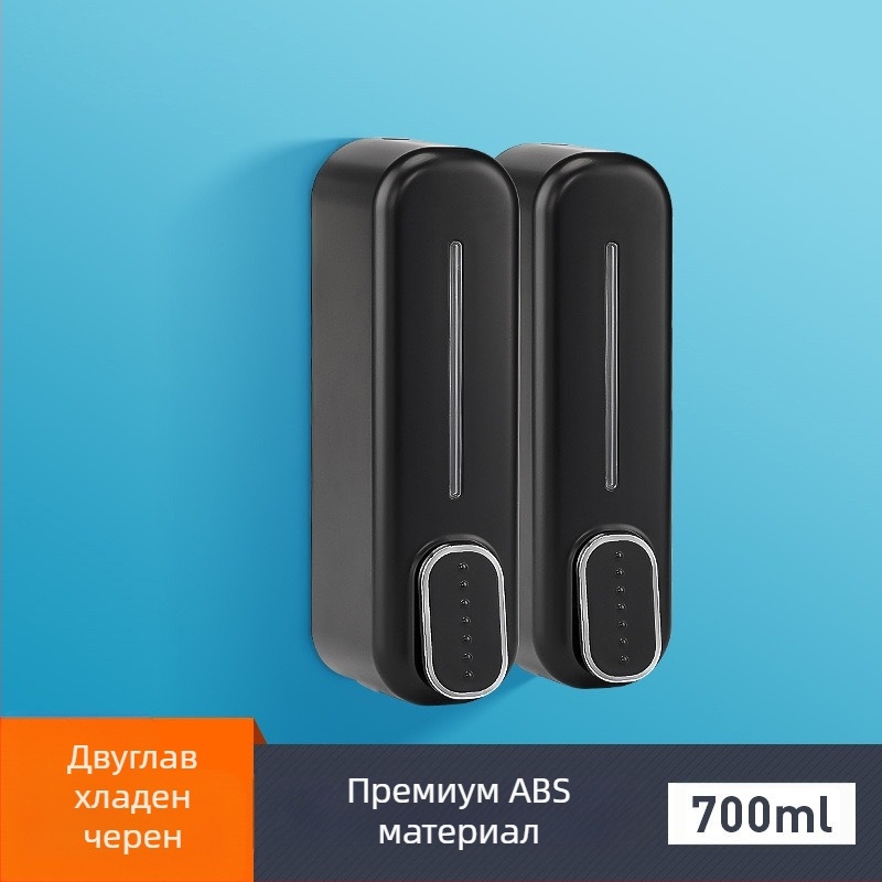 Стенен ръчен дозатор за сапун Press, хотел, кутия за шампоан за баня, трансгранична доставка