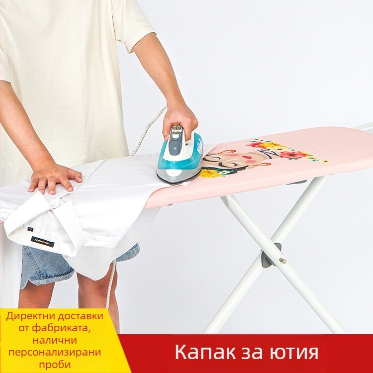 Amazon Горещо продаван платнеен калъф за дъска за гладене, дигитален печат, калъф за прах за дъска за гладене, удебелен калъф за дъска за гладене с печат