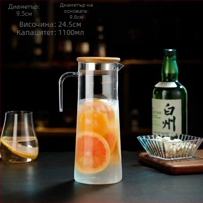 Акрилна пластмасова студена кана за ресторант, кана за ресторант, бар, кана за бира, цветен чайник, декантер, компютърна кана за сок
