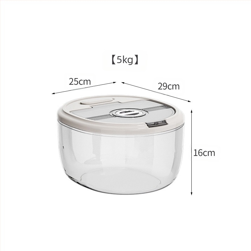 Домакинска кофа за ориз, запечатана, устойчива на насекоми, влагоустойчива кутия за съхранение на ориз с хранителен клас, кухненски буркан за ориз, резервоар за съхранение на брашно, кофа за зърно, различни видове