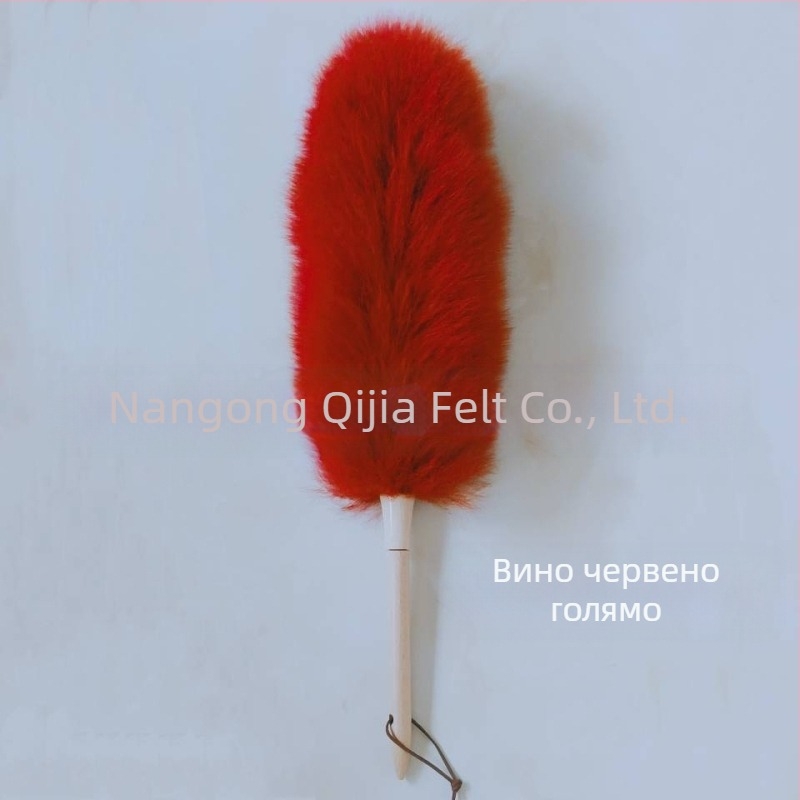 Производител на вълнени четчици за прах доставя многоцветни антистатични четчици за прах, прибиращи се пръти, домакински четчици за автомобилен прах