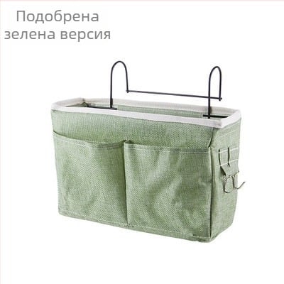 Многофункционална чанта за нощно шкафче, висяща кошница за нощно шкафче в общежитие, платнена кошница за легло, съхранение на артефакт