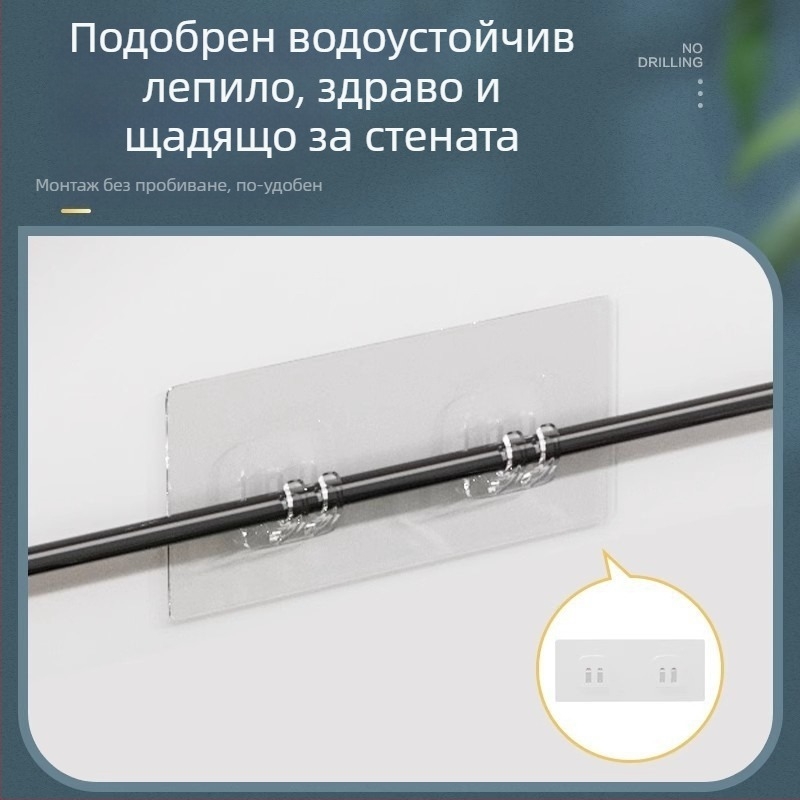 Кована триъгълна стойка за съхранение в баня без перфоратори, ъглова кошница за съхранение в ъглова стенна стойка за съхранение в общежитие