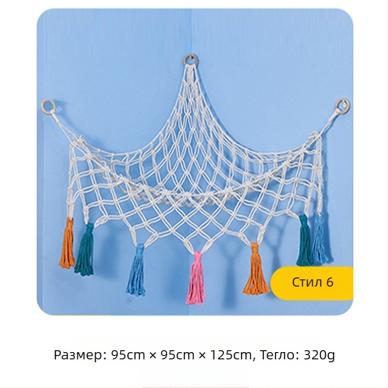 Хамак за играчки, триъгълна мрежеста чанта, трансгранична гореща минна индустрия, висяща чанта за съхранение на играчки, плюшена мрежа за съхранение на играчки, триъгълна мрежа