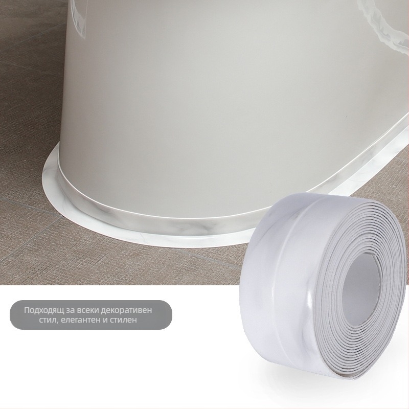 Тоалетна водоустойчива шевна пръчка, устойчива на мухъл, за кухненска печка, мивка, пръчка за тоалетна, пръчка за тоалетна за баня, заземяване