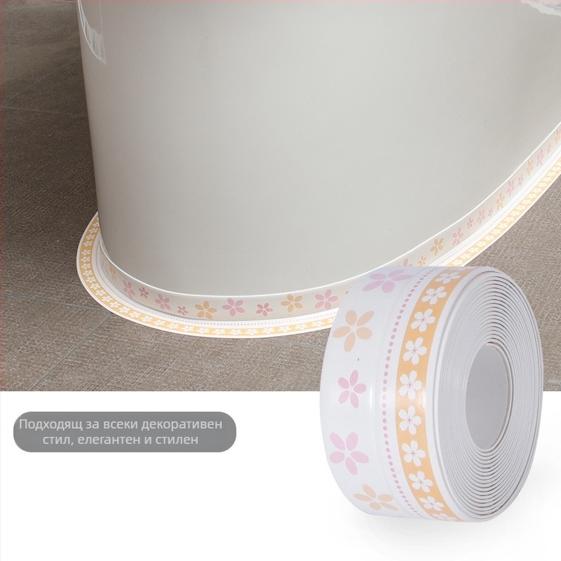 Тоалетна водоустойчива шевна пръчка, устойчива на мухъл, за кухненска печка, мивка, пръчка за тоалетна, пръчка за тоалетна за баня, заземяване