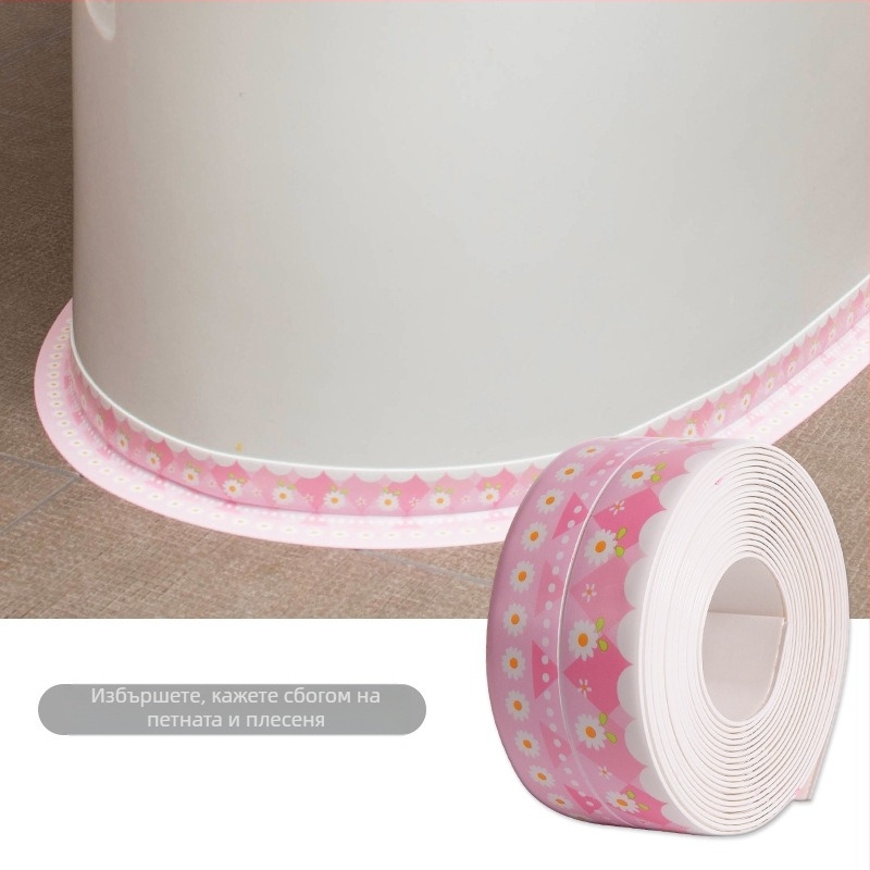 Тоалетна водоустойчива шевна пръчка, устойчива на мухъл, за кухненска печка, мивка, пръчка за тоалетна, пръчка за тоалетна за баня, заземяване