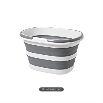 Преносима сгъваема кофа за пикник за кола, за къмпинг и пикник, за съхранение на ролкови дрехи и кош за мръсни дрехи, за стенен монтаж, за баня, кош за пране