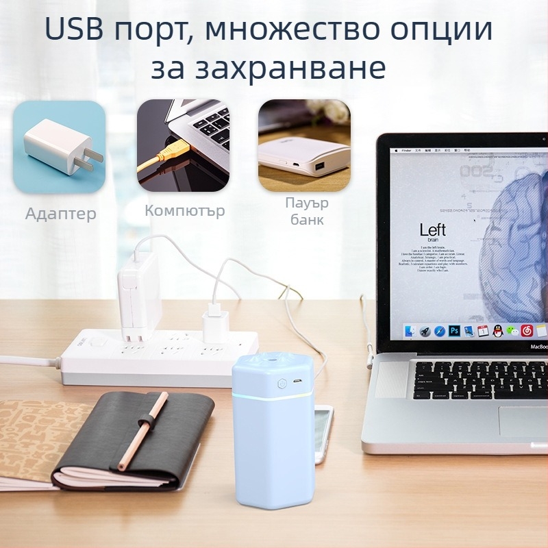 Нов мини домашен овлажнител, USB източник, производител, подаръчен овлажнител, нов енергиен овлажнител за превозни средства, печат