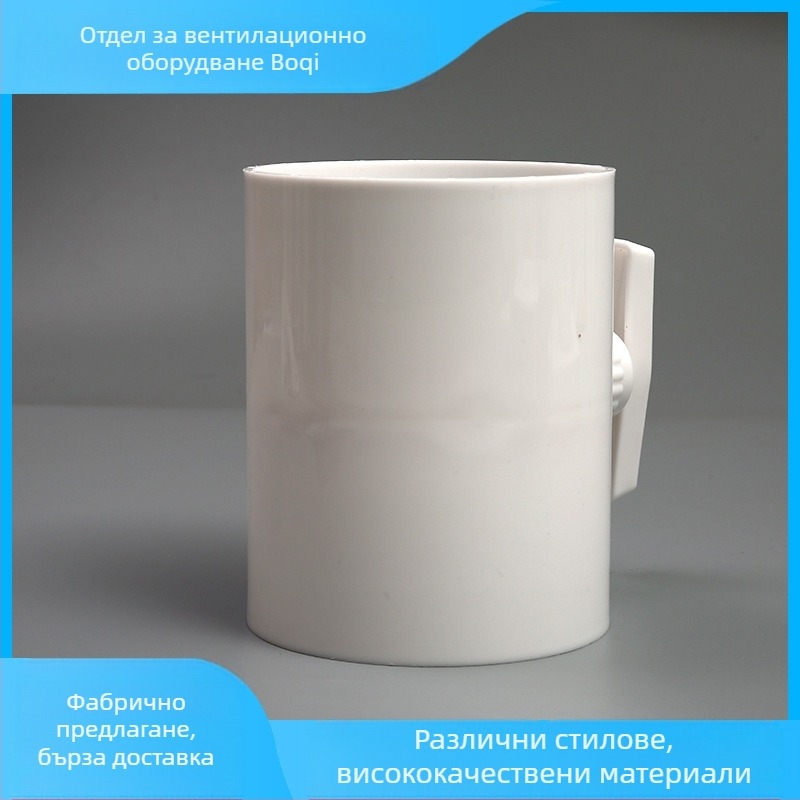 Ръчна дроселова клапа за въздуховод PVC кръгъл регулиращ вентил за обем на въздуха въздушен вентил кръгъл превключвателен вентил въздушен вентил