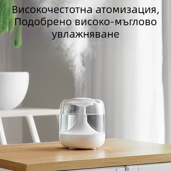 Трансграничен производител, цветен овлажнител за спалня, малък настолен компютър, безшумна въздушна атмосфера в общежитие, лека хидратираща машина за ароматерапия