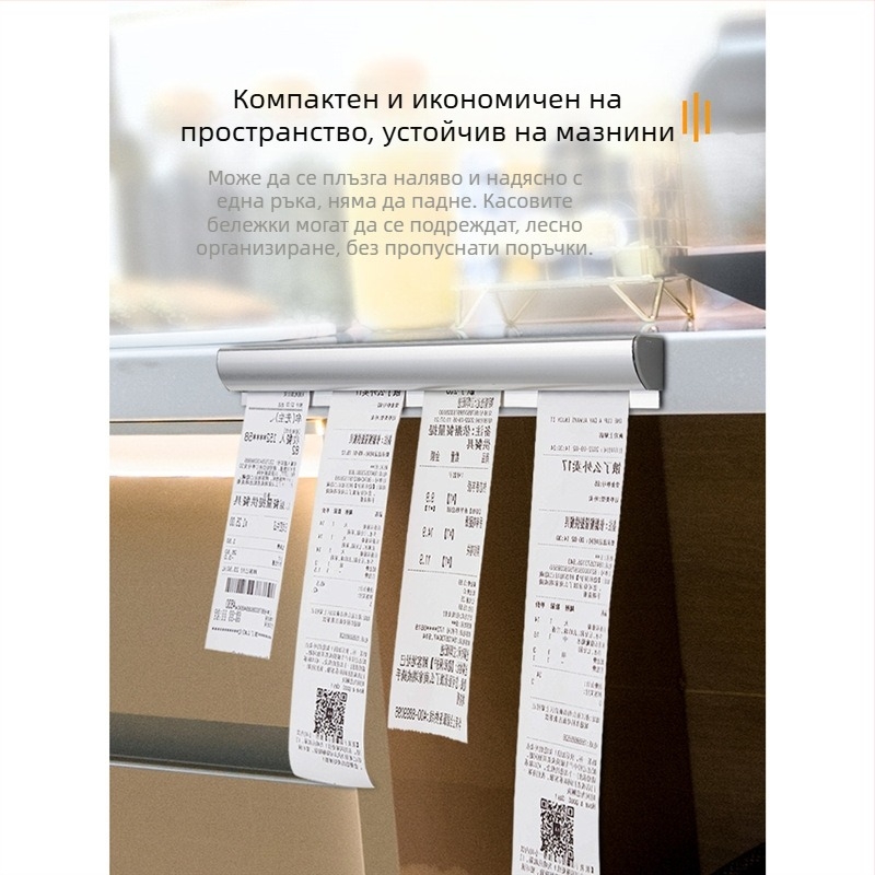 Малка щипка за билети, задна част, кухненски списък с карти за вкъщи, вложка за ресторант, държач за билети от алуминиева сплав, единична щипка за кухня, единична щипка