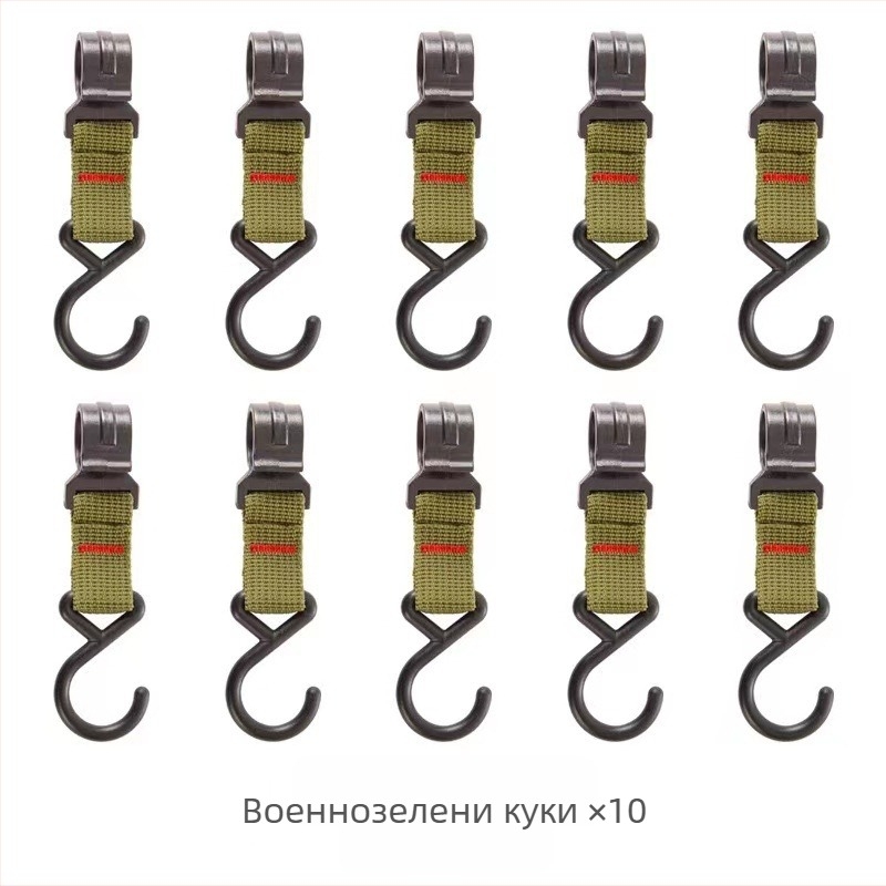 Външна палатка, къмпинг, алуминиева сплав, преносима, сгъваема, за съхранение, стойка за сушене на багажник, висяща стойка