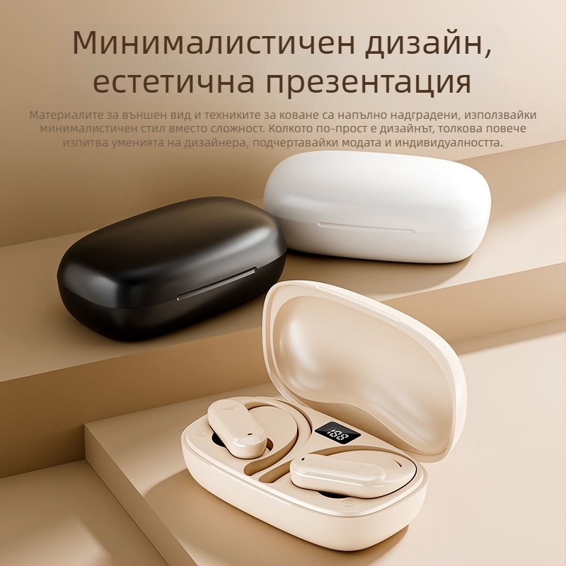 Yf-8 Bluetooth слушалки с кука за уши за външна търговия, безжични, без вградени, с две слушалки, спортни, с дълъг живот на батерията