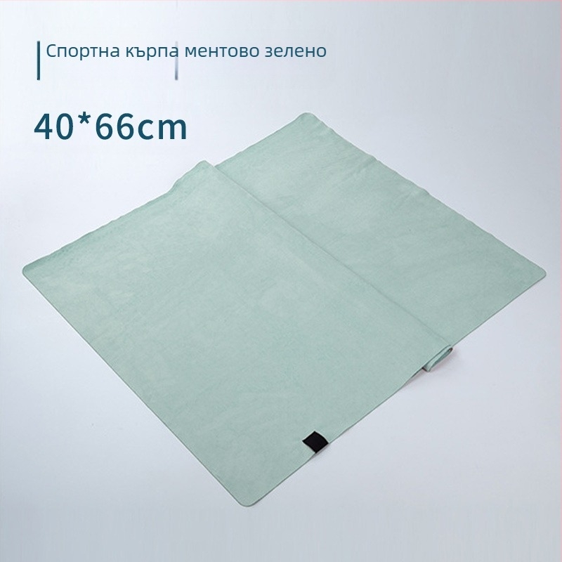 Преносима постелка за йога, лека, абсорбираща потта, неплъзгаща се, кърпа за йога на закрито, фитнес, спорт, домашна кърпа за йога