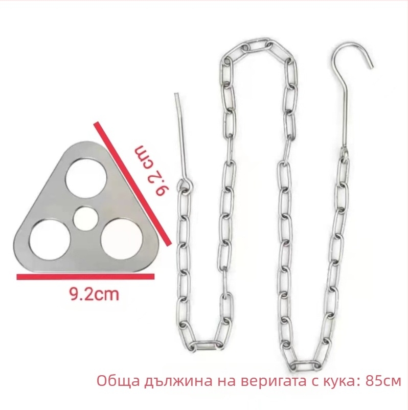 Външна стойка за огън, висяща саксия, стойка за огнище за пикник, неръждаема стомана, преносима сгъваема стойка