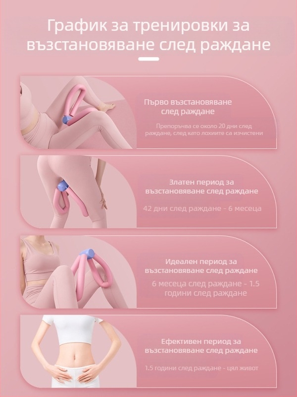 Артефакт за слаб крак Тренировка за мускулите на тазовото дъно Възстановяване след раждане Дебел крак Артефакт за красота на крака Тренировка за слаби мускули на вътрешната страна на бедрото Щипка за крака