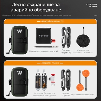 West Rider Bicycle Self-locking Tail Bag Mountain Highway Bicycle Seat Bag Водоустойчива чанта с възглавница, преносима чанта за съхранение на инструменти
