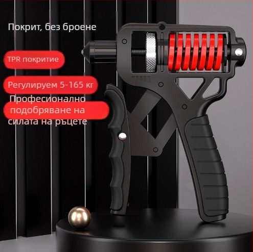 Професионален регулируем захват с голямо тегло, професионален треньор за мускули на пръсти и ръце, броещ захват