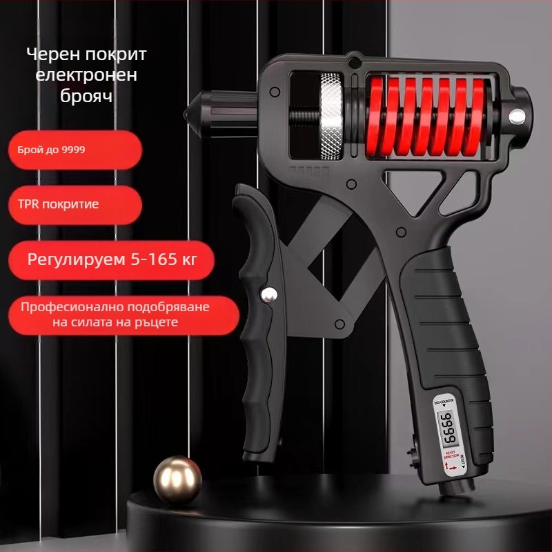 Професионален регулируем захват с голямо тегло, професионален треньор за мускули на пръсти и ръце, броещ захват