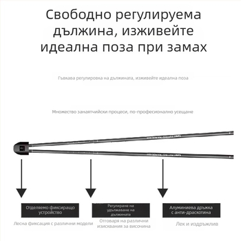 Фабрично нови трансгранични преносими спортни голф стика за голф, спомагателно оборудване, аксесоари на едро