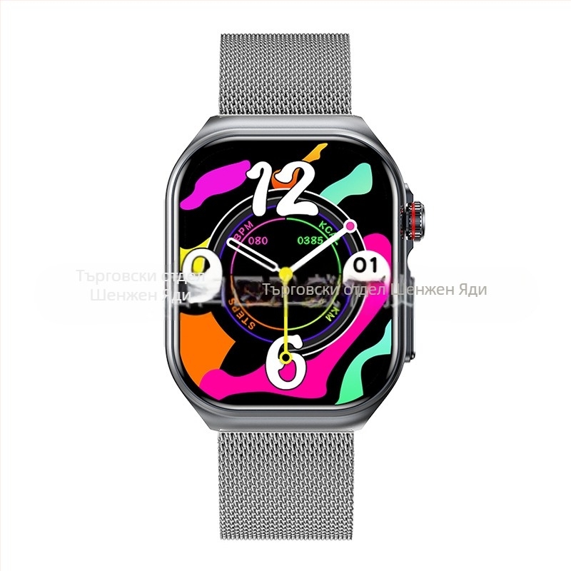 Et585 Смарт часовник AMOLED екран Bluetooth разговори пулс сън крачкомер спортен часовник гривна трансграничен