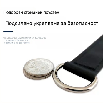 Удължител за хоризонтална щанга с пружинна кука за открито, алпинизъм и скално катерене, многофункционална връзка с вътрешен двор