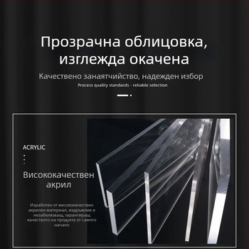 Уен Чуанг Две акрилни кутии за опаковане на монети 40 мм 35 мм възпоменателен медальон за монети Външна кутия с лазерно гравиране