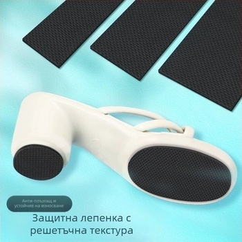 Гумена неплъзгаща се износоустойчива подметка, стикер против износване, стикер за пета с дебел ток, безшумен заглушител, антизвукова лента за пета