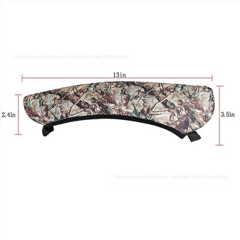 Защитен капак за мерника, Капак за мерника, Капак за телескоп, Обръщащ се неопренов капак за мерник