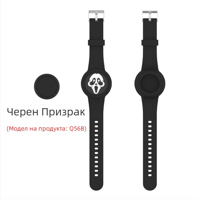 Подходяща за Apple Airtag, водоустойчива каишка за китката, чанта с анимационна кукла и закопчалка за деца.