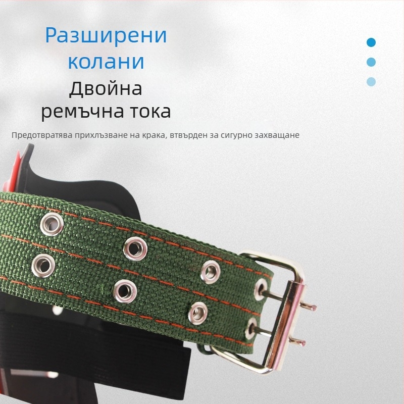 Фабрика на едро на дърво катерене артефакт изправен дърво инструмент за катерене дърво крак вратовръзка син голям завой Hornet крак катарама бране железни обувки