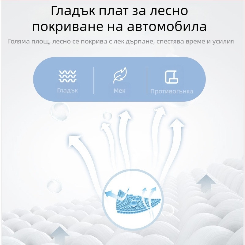 Прахоустойчиво и слънцезащитно покривало за кола Harvard h6 от нетъкан текстил, пълно покритие за подземен паркинг, устойчиво на надраскване, износоустойчиво яке за кола