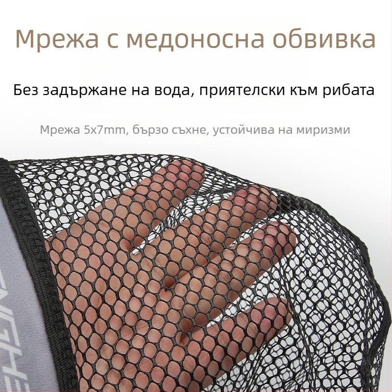 Сгъваема рибарска мрежа, малка рибарска мрежа, преносима мини ръчна въдица за риболов, специален риболовен инструмент, пълен комплект аксесоари