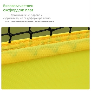 Врата за тенис за възрастни и деца, тренировъчна мрежа за тенис, еднократна мрежа за тенис с чанта